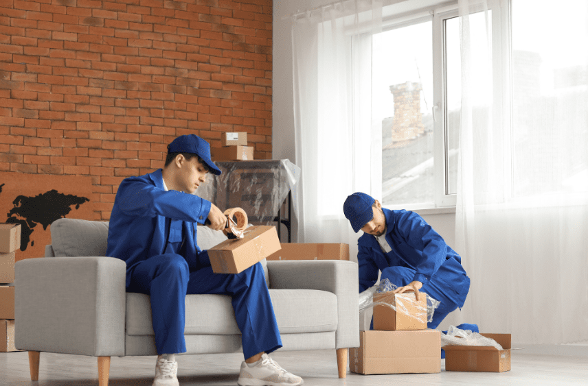 Ein- und Auspackservice